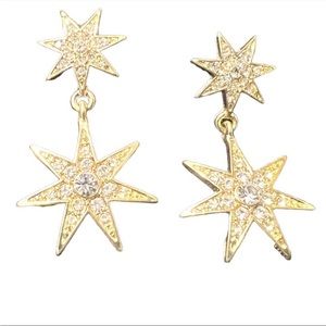 Crystal Star Earrings
